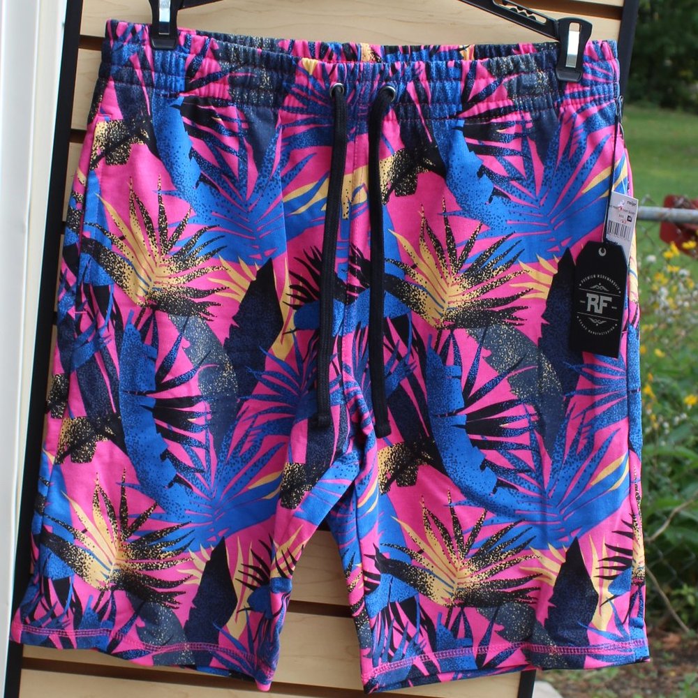 RF Brand Men's Sweat Shorts - Colorful